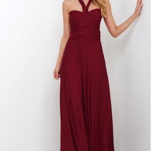 Lulus Always Stunning Convertible Maxi Dress